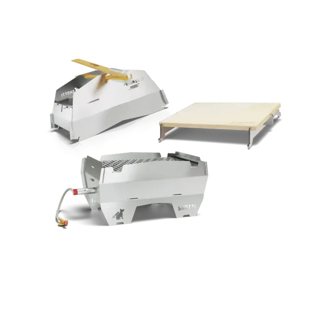 SKOTTI PIZZA BUNDLE pizzapakke med pizzastein