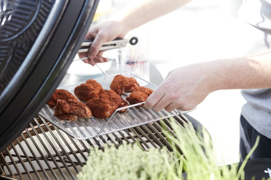 Barbecook grill topper i rustfritt stål