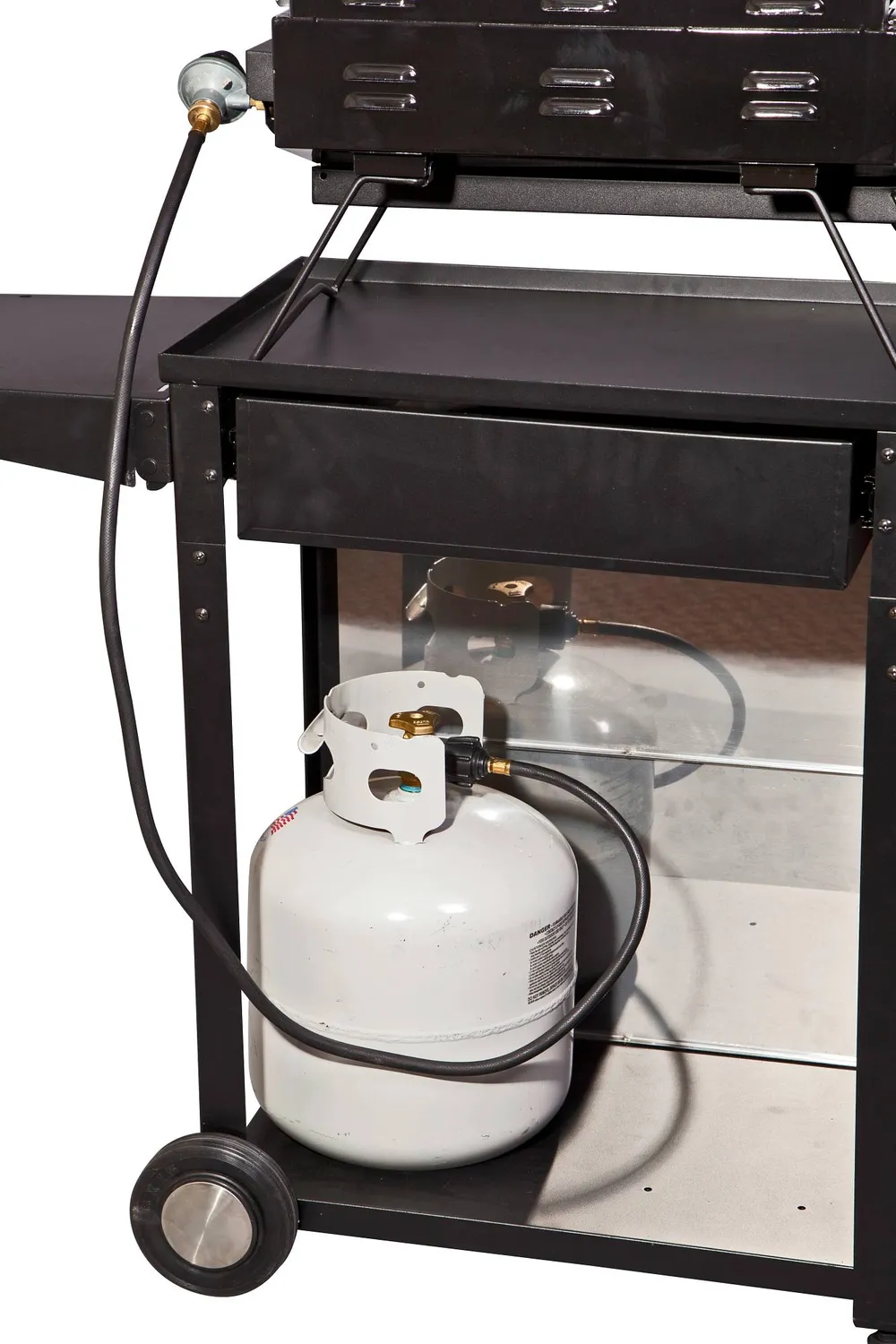 Camp Chef Patio Cart grillvogn med sammenleggbare sidehyller