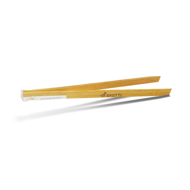 SKOTTI TONGS grilltang i tre og aluminium