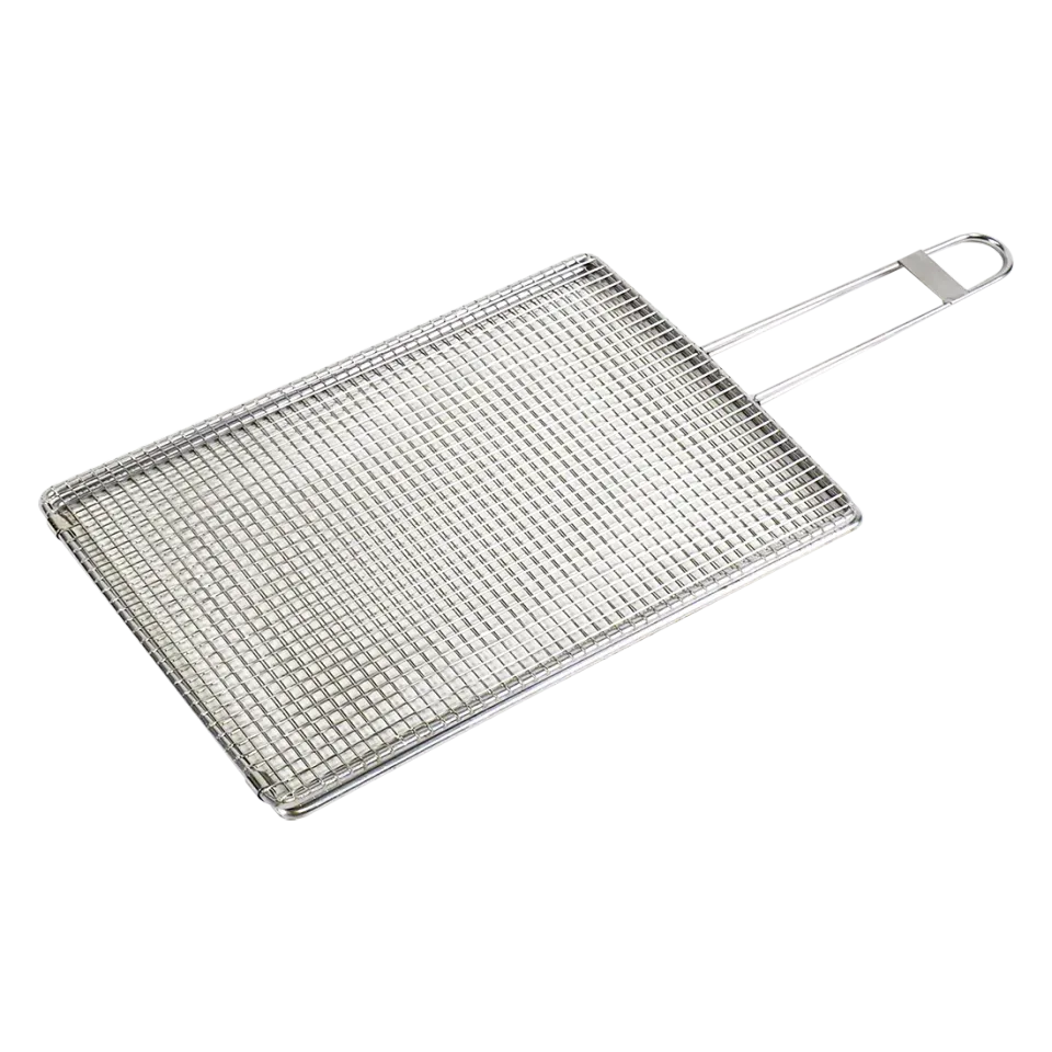 Kasai grillkurv for blekksprut i rustfritt stål 30 x 20 cm