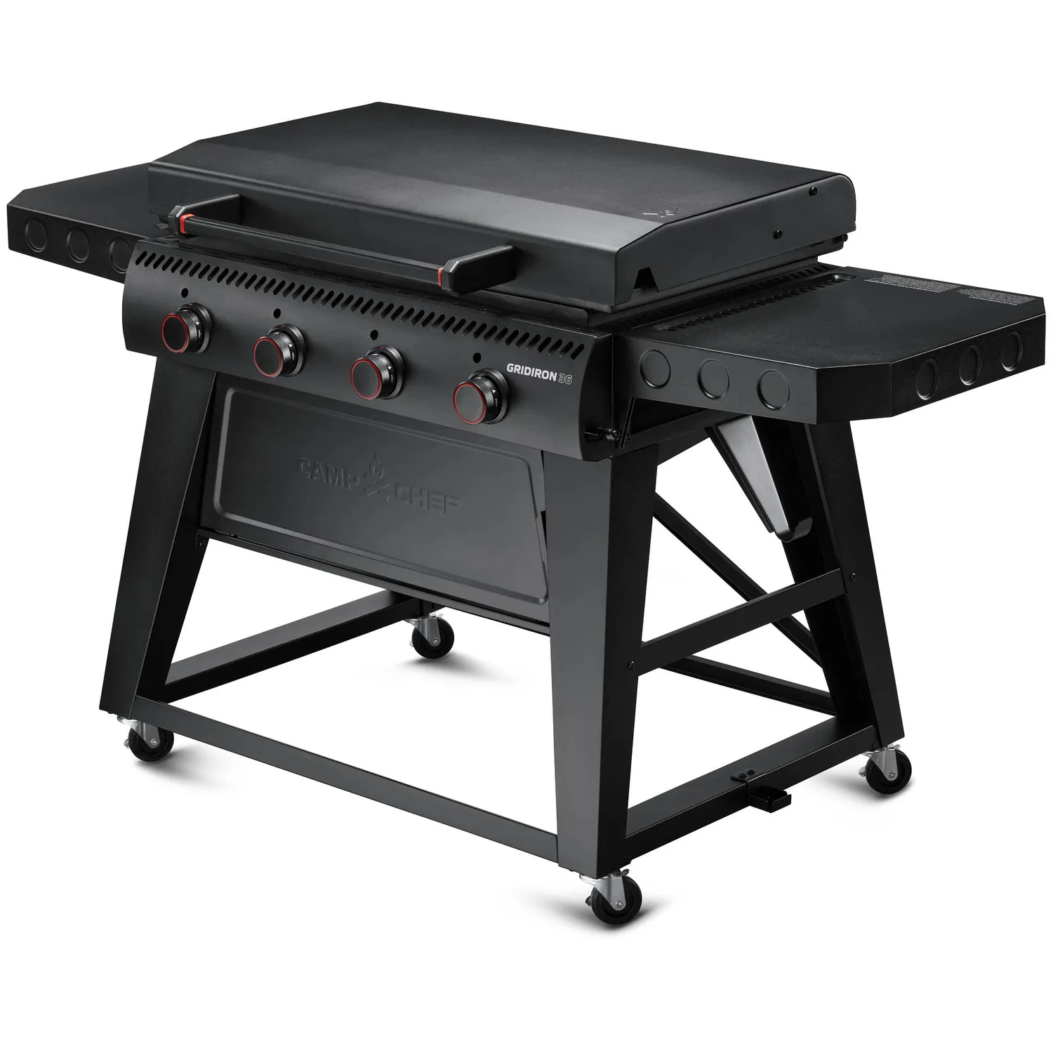 Camp Chef Gridiron 36 flat top grill jevn varme