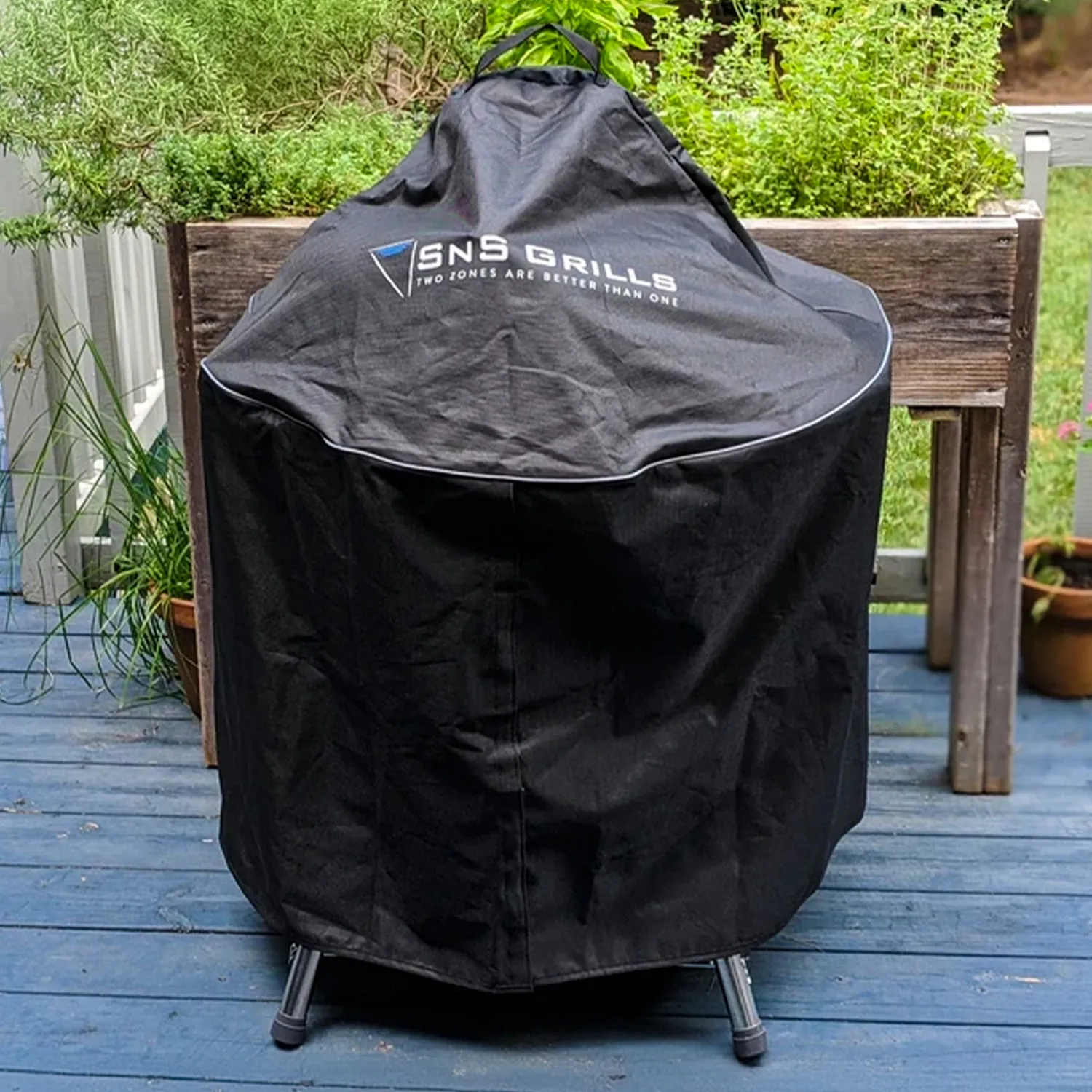 SnS Grills Black Edition 22″ kullgrill med tilbehørspakke