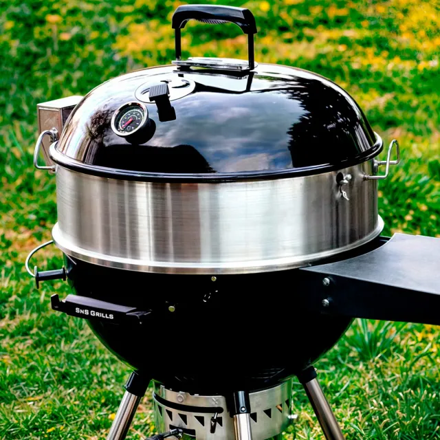 SnS Grills Slow 'N Sear Kettle Ring Rotisserie Kit rotisseri 22 tommer