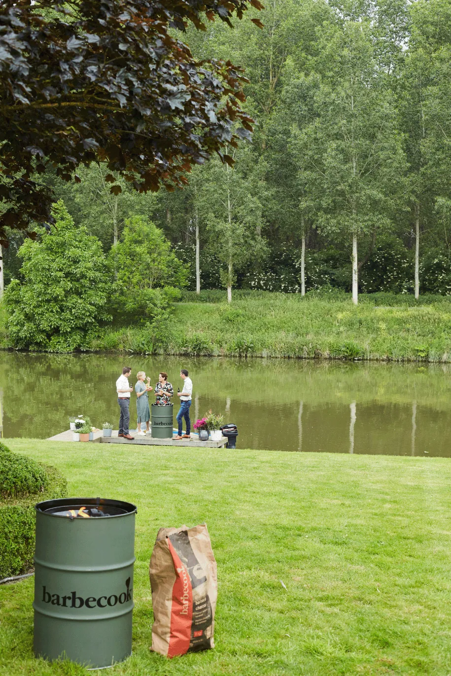 Barbecook Edson kullgrill Army Green