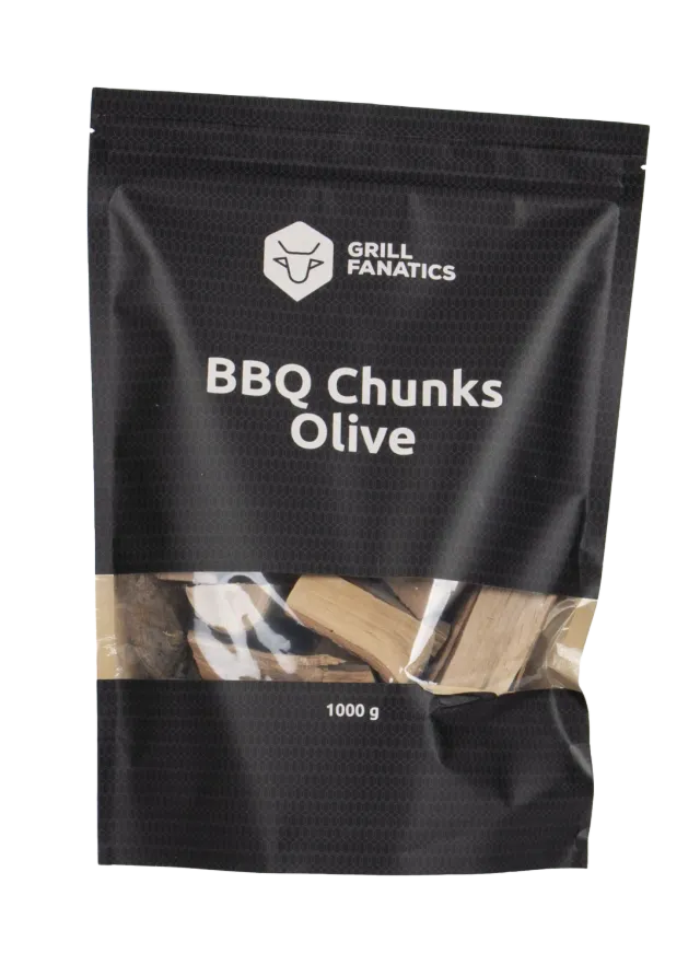 Grill Fanatics BBQ røykchunks oliven