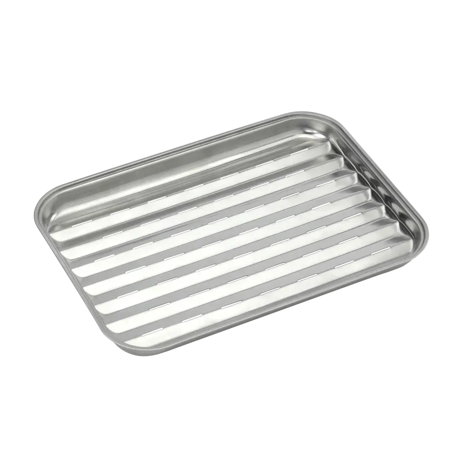 Barbecook gjenbrukbar grillpanne i rustfritt stål