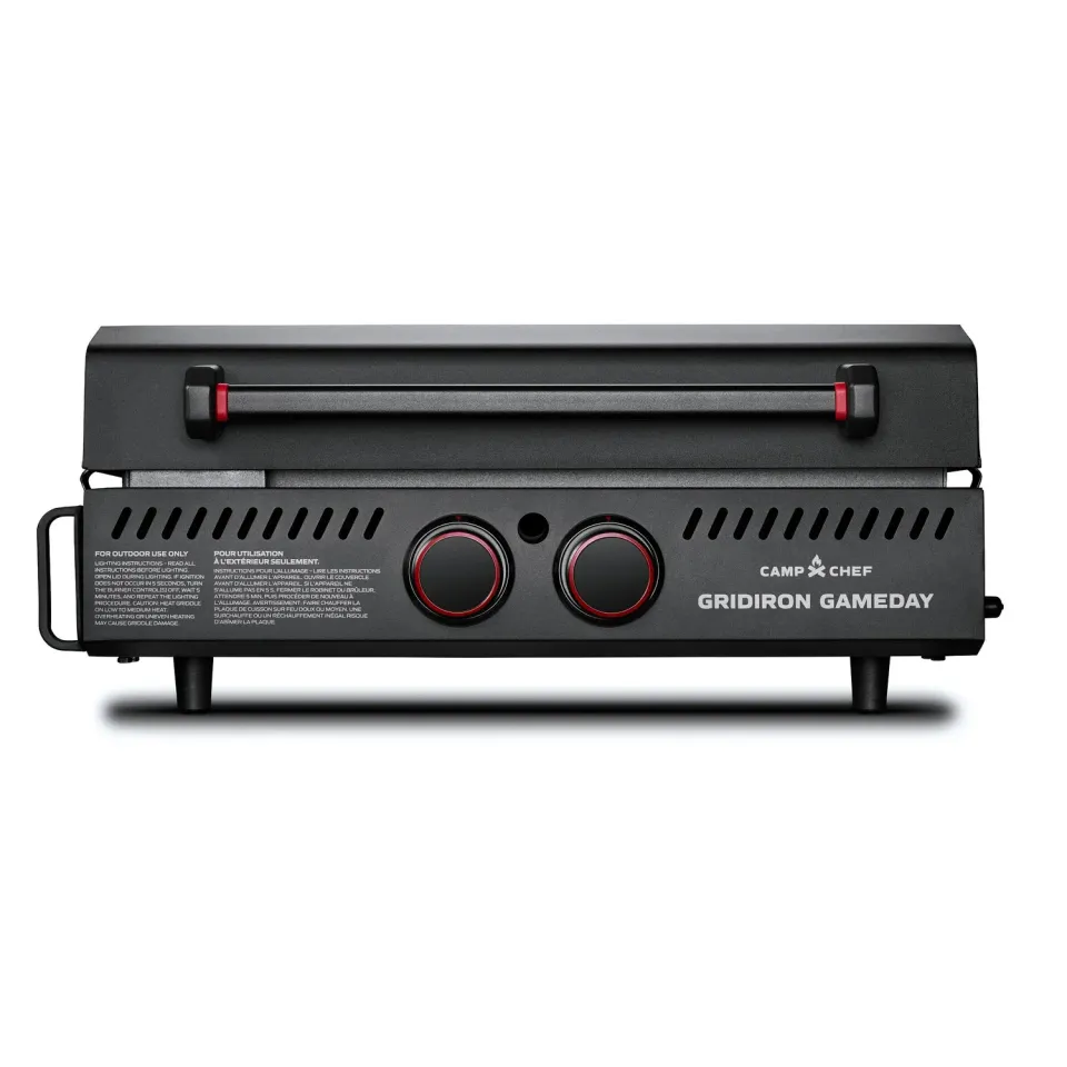 Camp Chef Gridiron Gameday grill for tailgate
