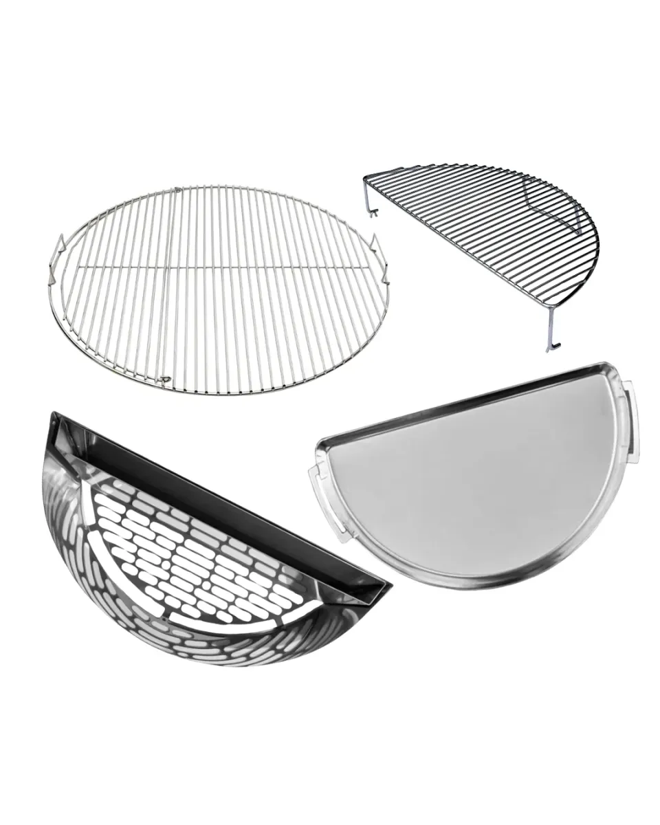 SnS Grills Slow 'N Sear Deluxe Platinum Bundle grilltilbehør 22 tommer