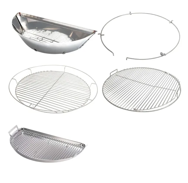 SnS Grills Slow 'N Sear Cooking System for XL Big Green Egg