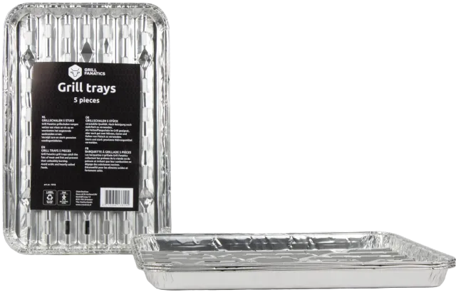 Grill Fanatics grillskåler 5 stk aluminium