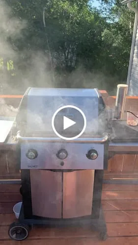 SMOKAI Classic 1L-adapter til grillrotisseri i rustfritt stål