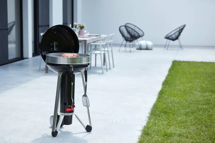Barbecook Black Pepper BBQ set grillsett med gaffel, tang og stekespade