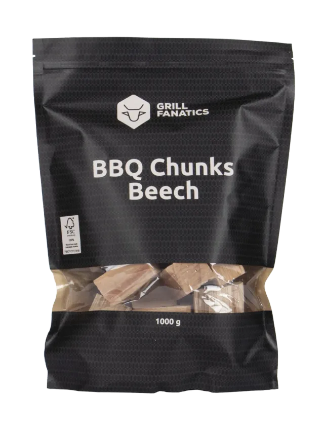 Grill Fanatics BBQ Chunks bøk røykchunks mild røyksmak