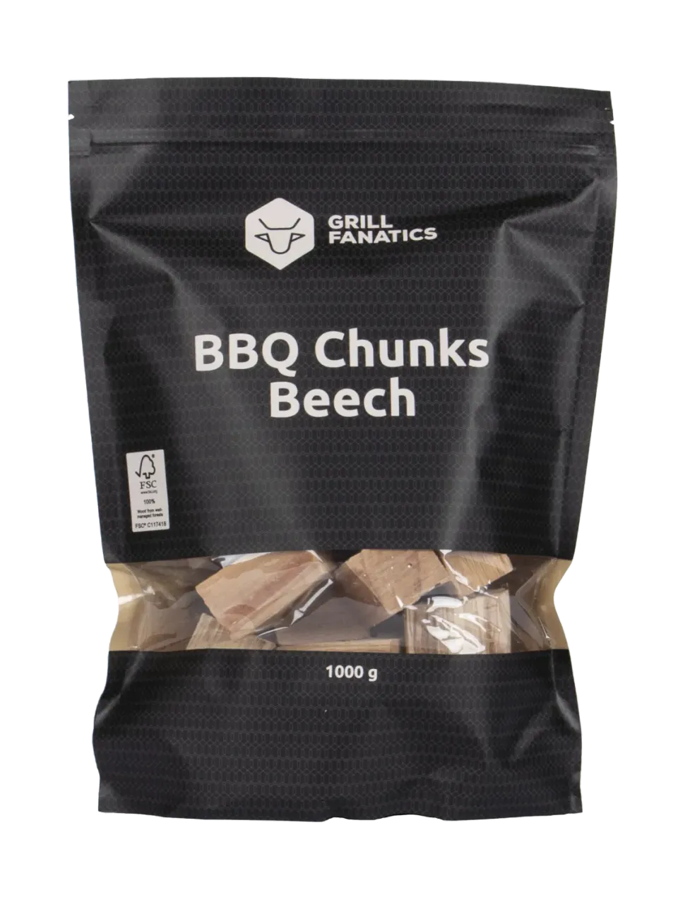Grill Fanatics BBQ Chunks bøk røykchunks mild røyksmak