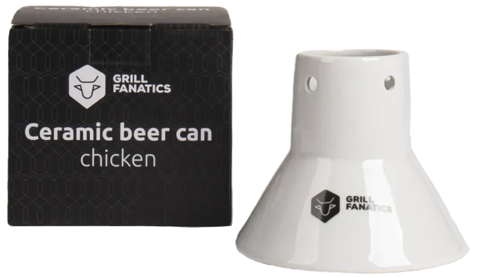 Grill Fanatics keramisk kyllingholder – til hel kylling