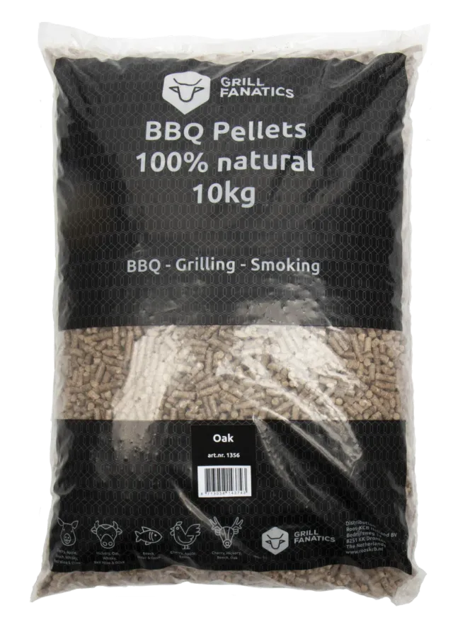 Grill Fanatics BBQ Pellets Eik pellets