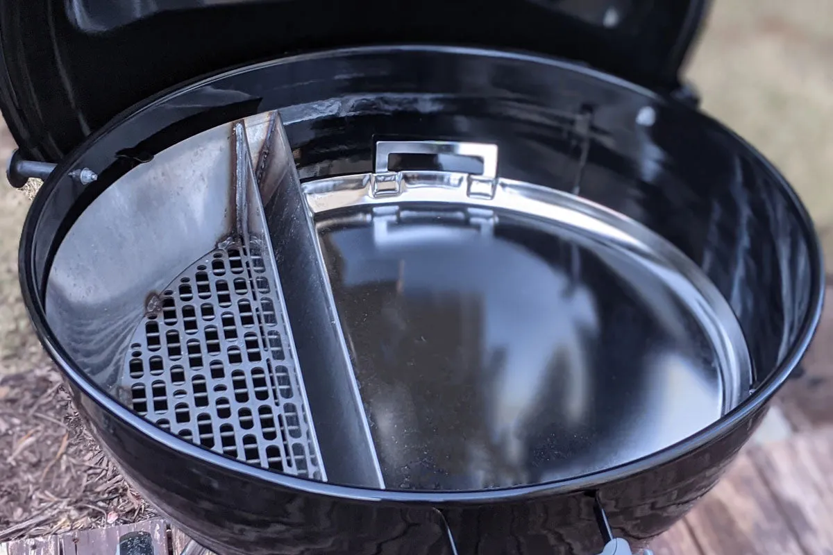 SnS Grills Drip 'N Griddle Pan XL dryppanne i rustfritt stål