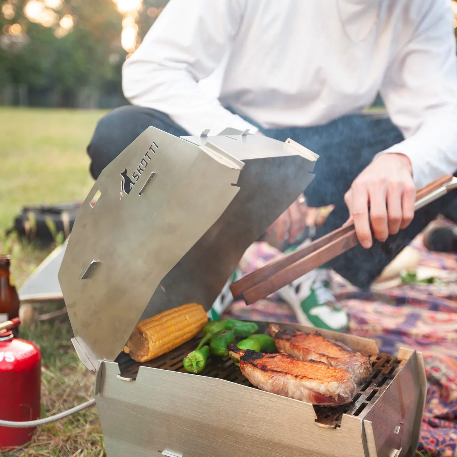 SKOTTI CAP grillokk til SKOTTI-grill