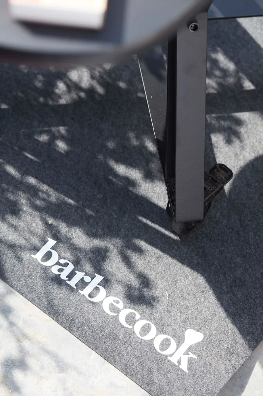 Barbecook gulvmatte svart