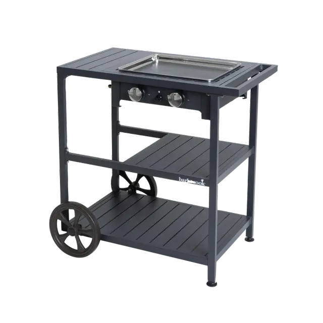 Barbecook Victor plancha og vogn gassgrill