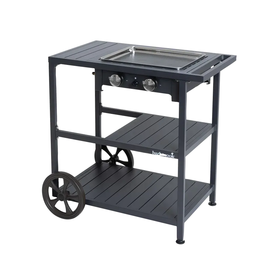 Barbecook Victor plancha og vogn gassgrill