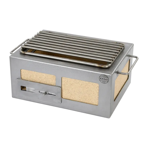 Kasai Konro Grill Searing Edition konrogrill valgfri størrelse med stekerist