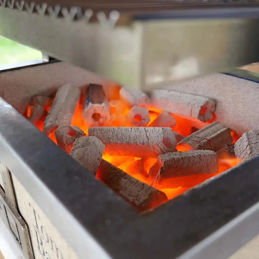 Kasai Sumi Bincho Japanese Charcoal kull 10 kg rentbrennende