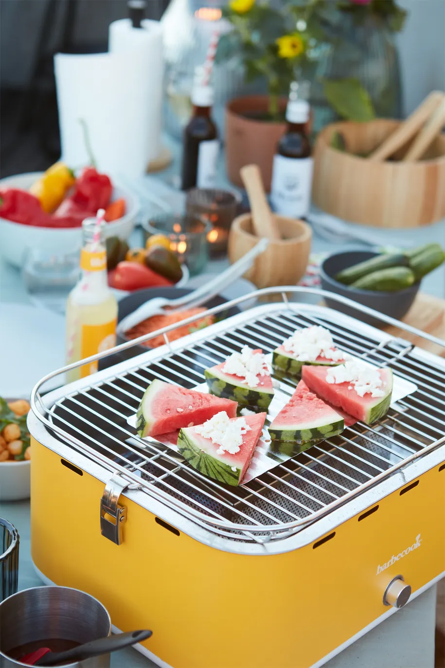 Barbecook Carlo bordgrill gul