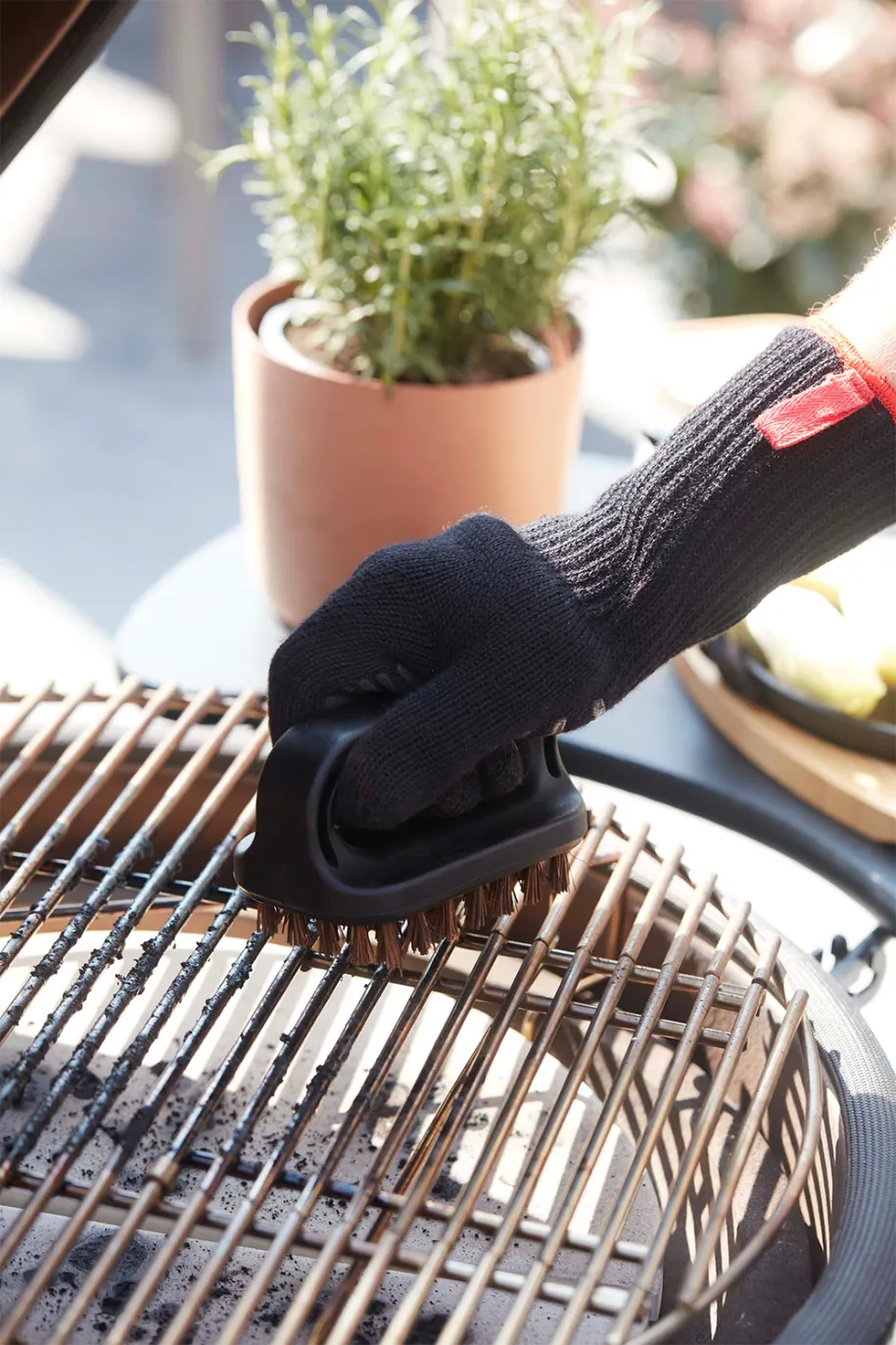 Barbecook Olivia Premium grillbørste med palmehår