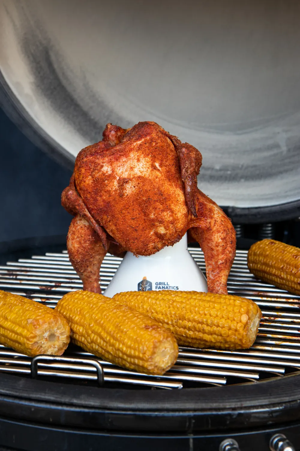 Grill Fanatics keramisk kyllingholder – til hel kylling