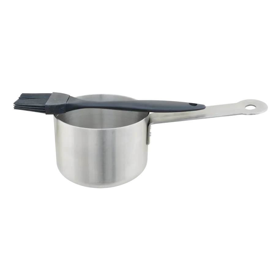 Barbecook sausgryte med pensel 23 x 7,5 x 10,5 cm rustfritt stål