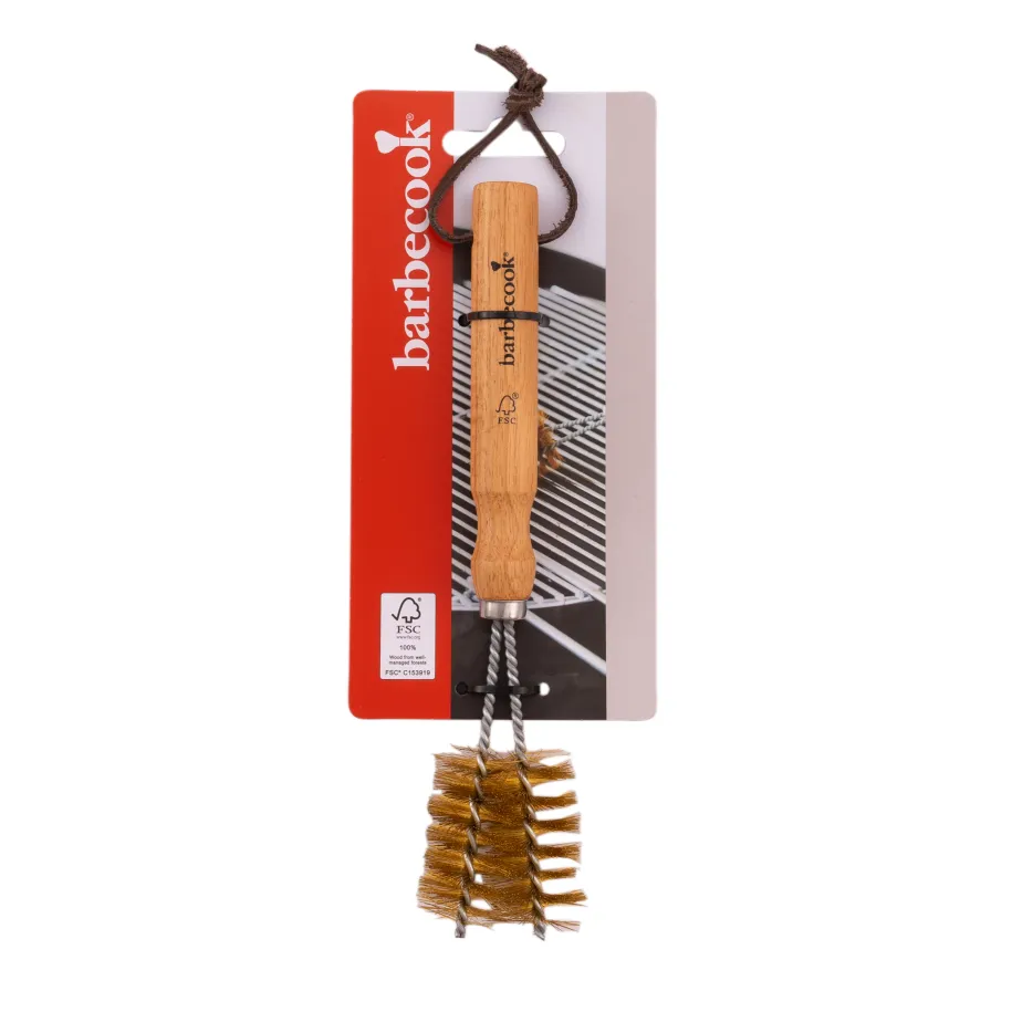 Barbecook Two-headed grill brush grillbørste FSC