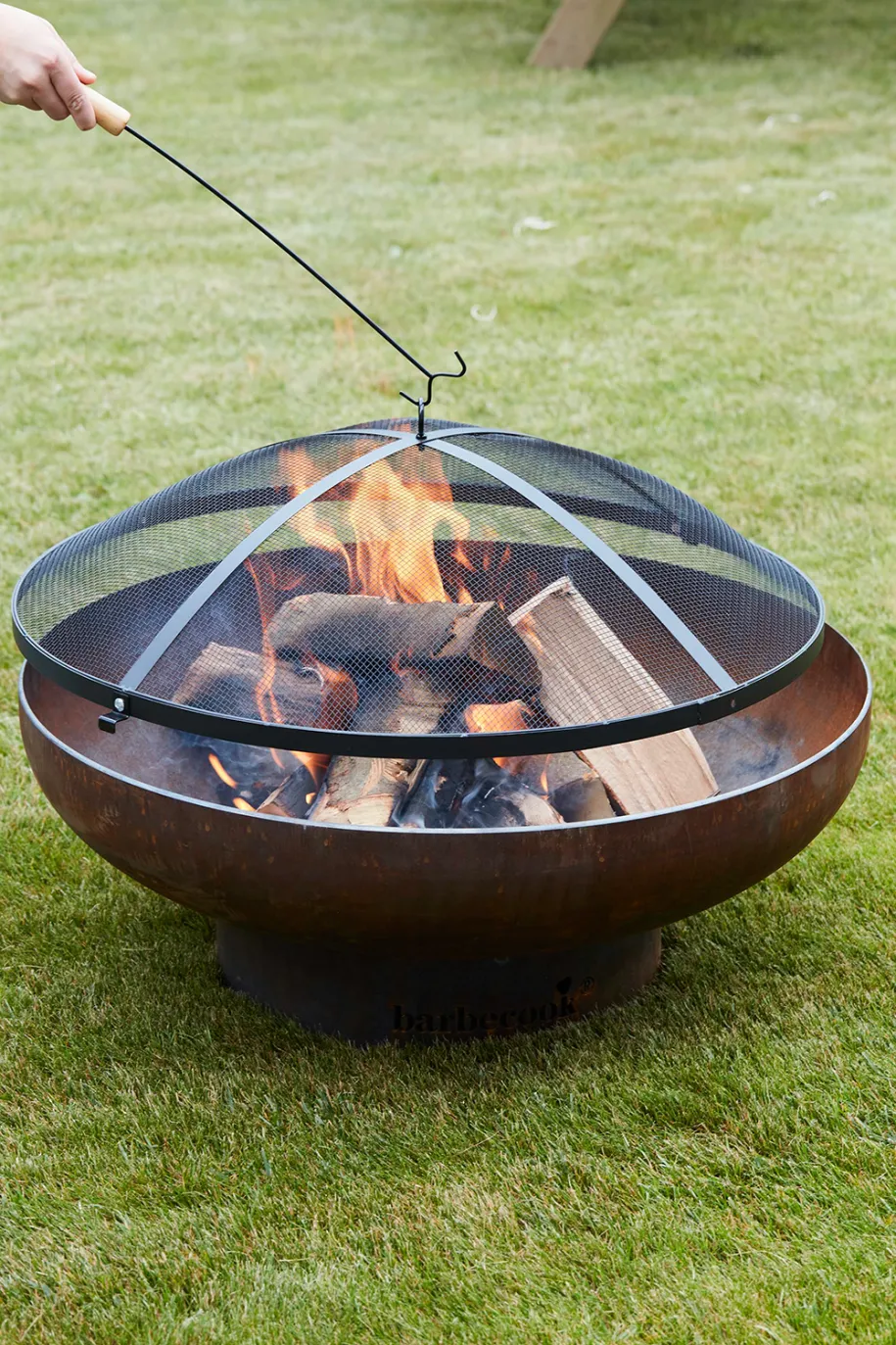 Barbecook Steel spark screen gnistfanger 62 cm i stål