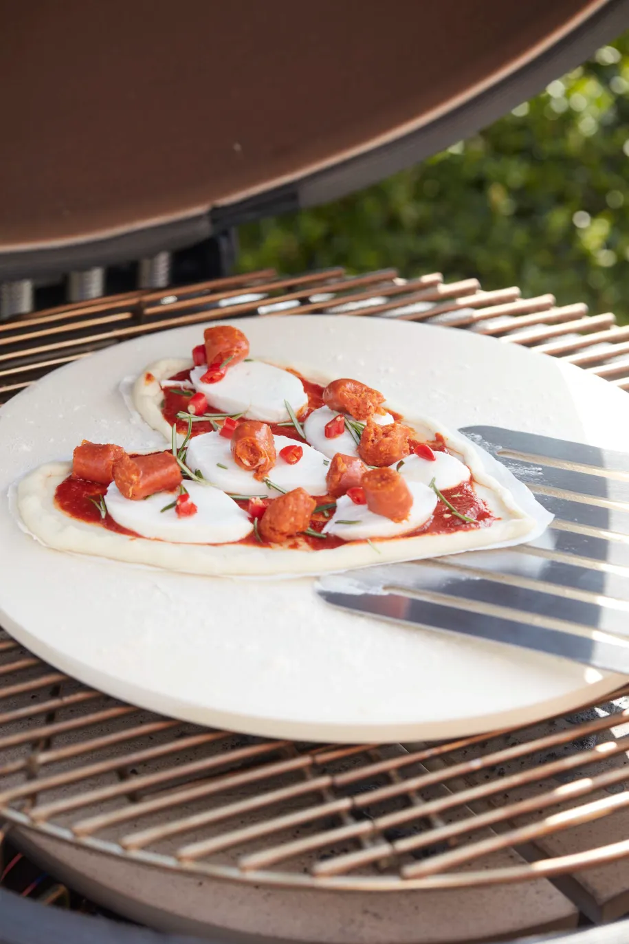 Barbecook Universal pizzastein i ildfast leire