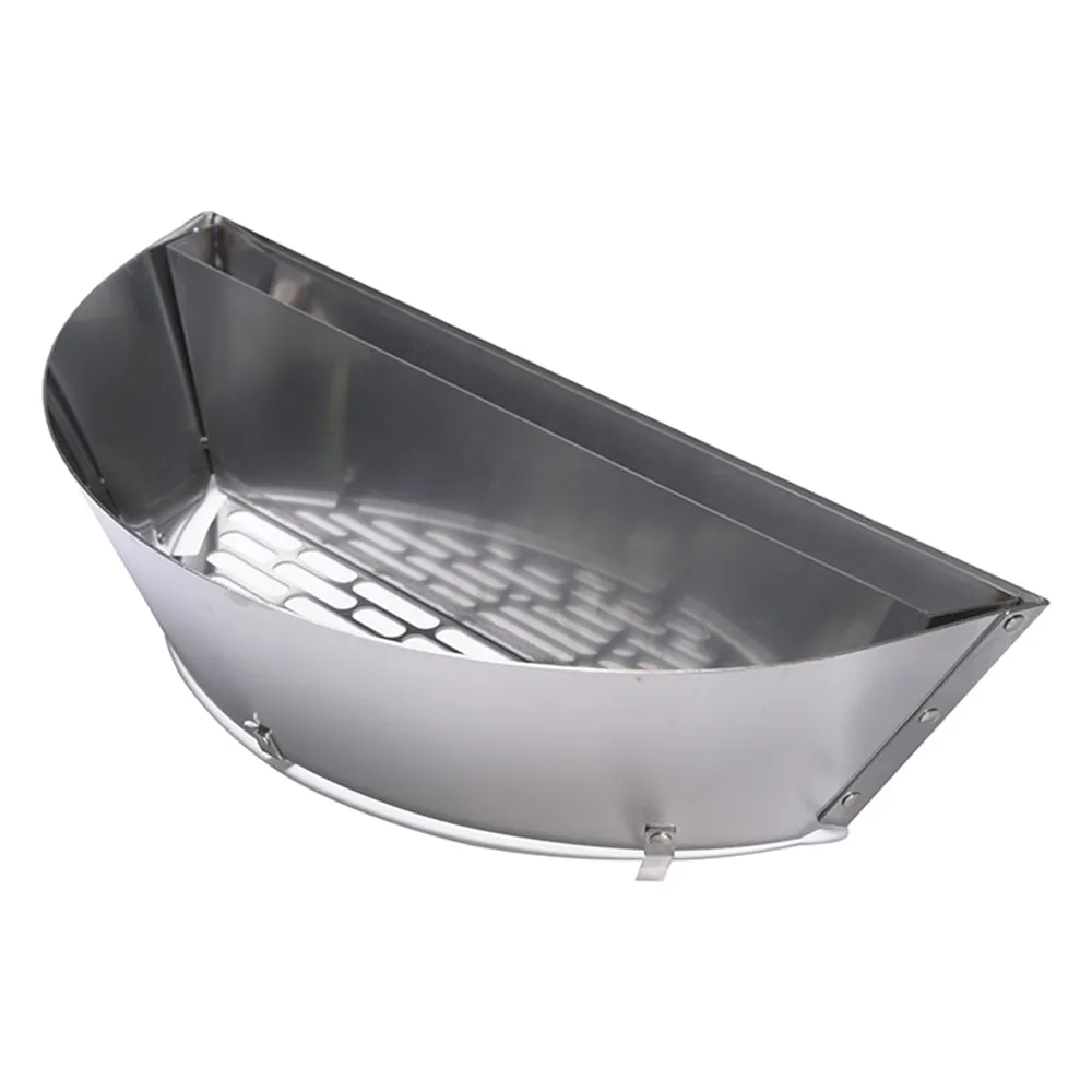 SnS Grills Slow ’N Sear Deluxe Silver Bundle til 22-tommers kullgrill