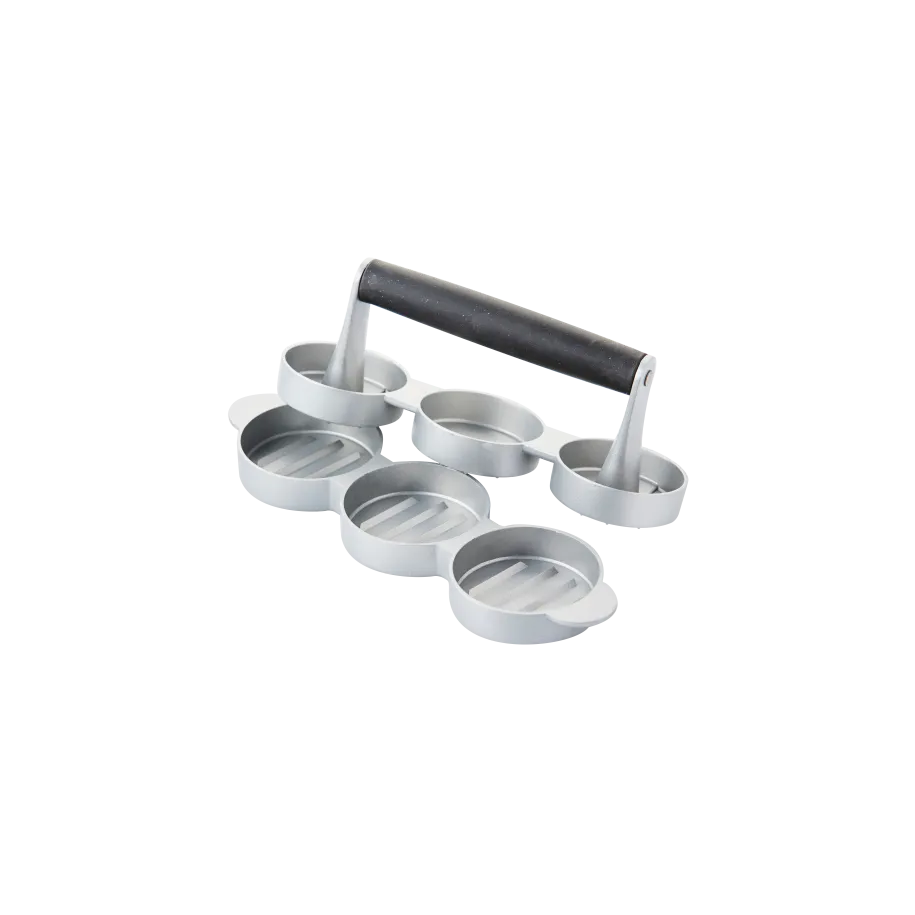 Barbecook Mini hamburgerpresse for 3 burgere