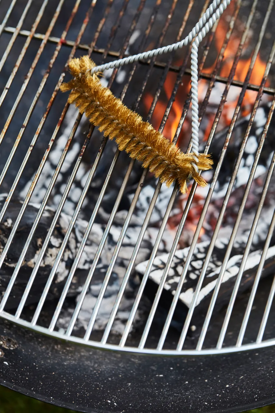 Barbecook Long spiral brush grillbørste svart