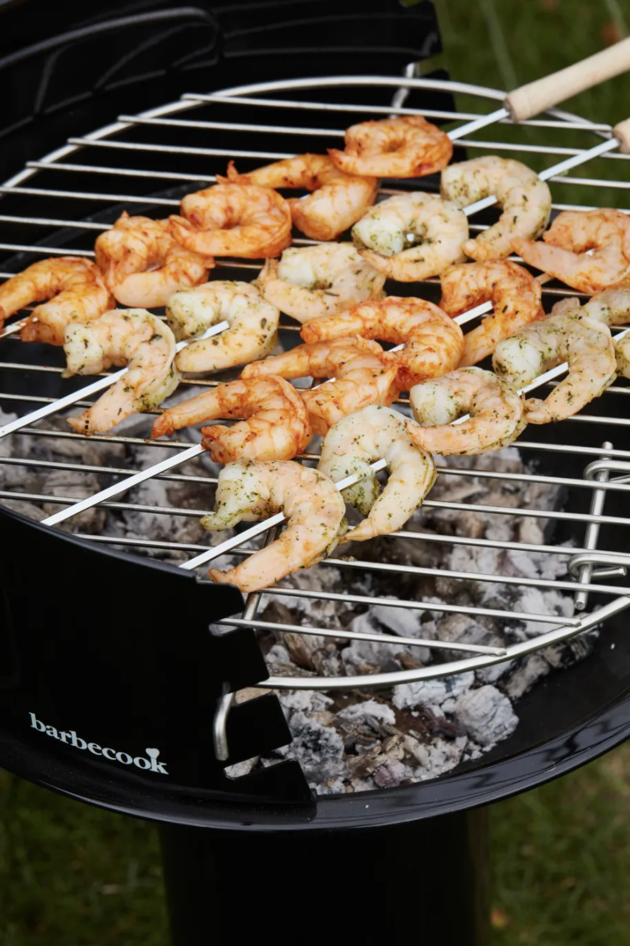 Barbecook grillspyd i FSC-tre, 4 stk.