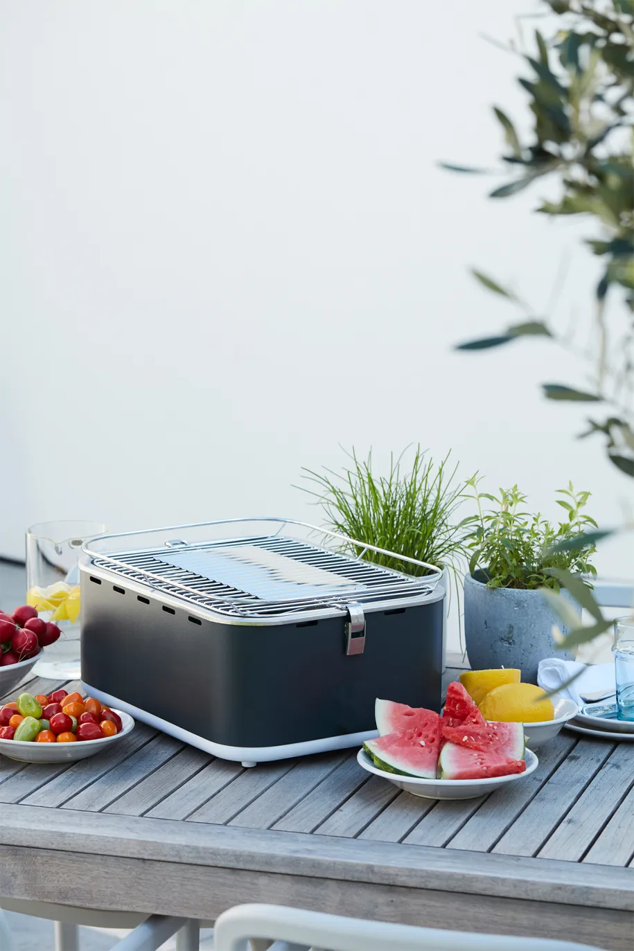 Barbecook Carlo bordgrill Urban Grey for opptil seks