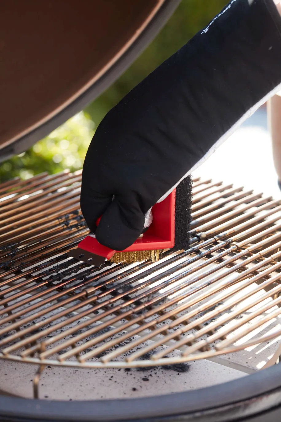 Barbecook 3-in-1 brush grillbørste rød