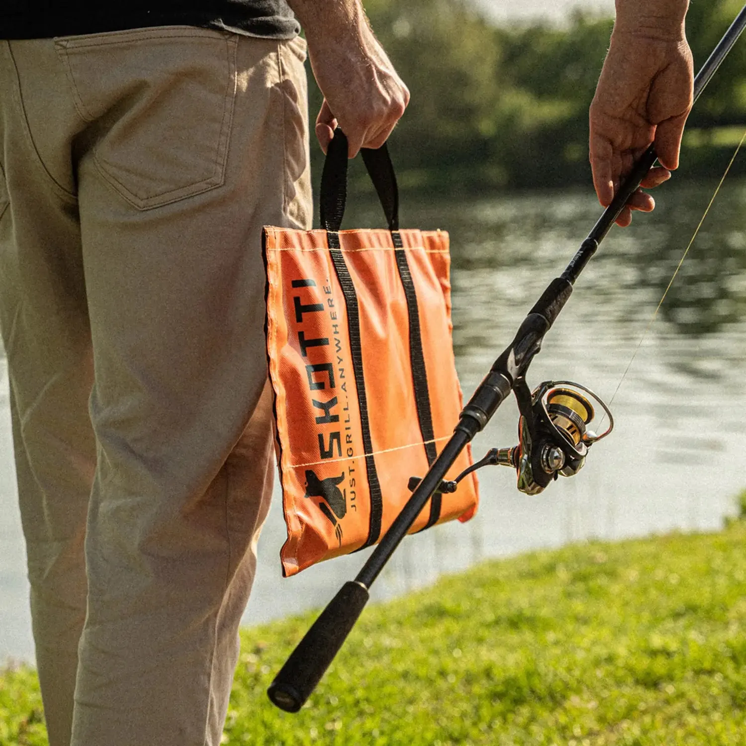 SKOTTI Bag Orange grillbag oransje