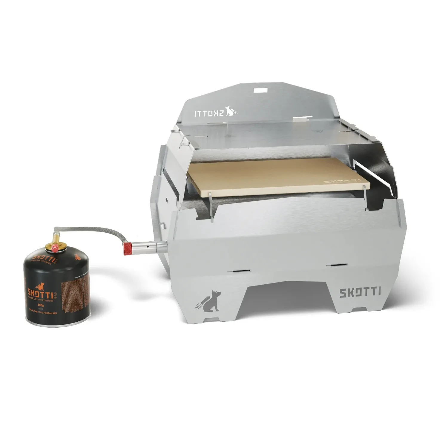 SKOTTI STONE pizzastein i kordieritt til grill