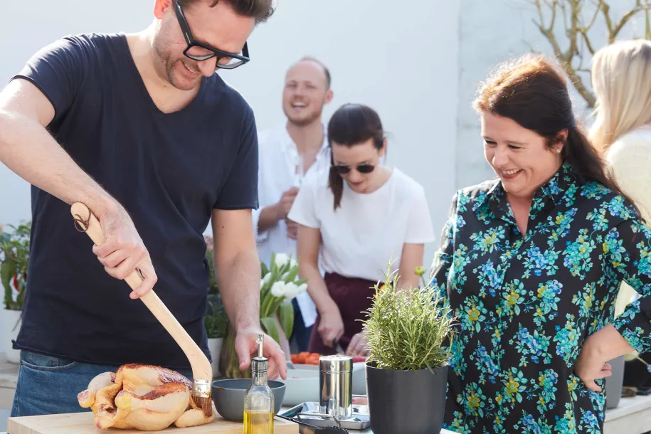 Barbecook FSC® grillbørste i tre