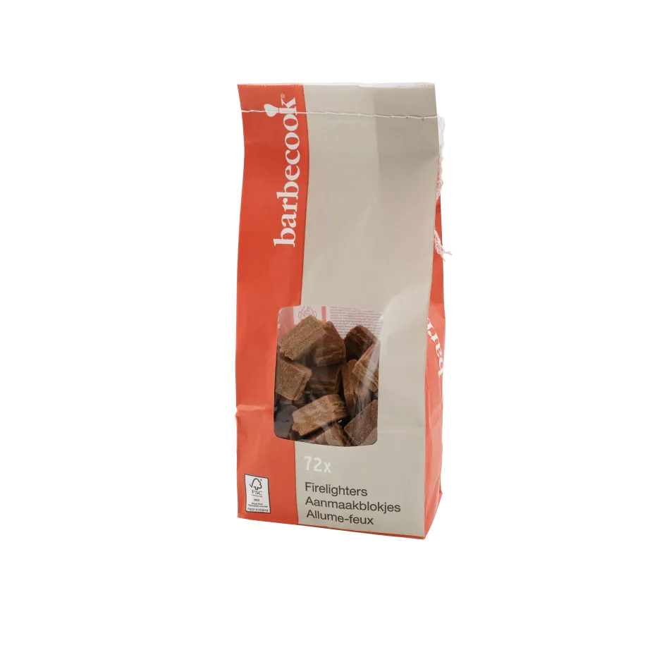 Barbecook Start Bag of 72 lighter cubes tennbriketter FSC