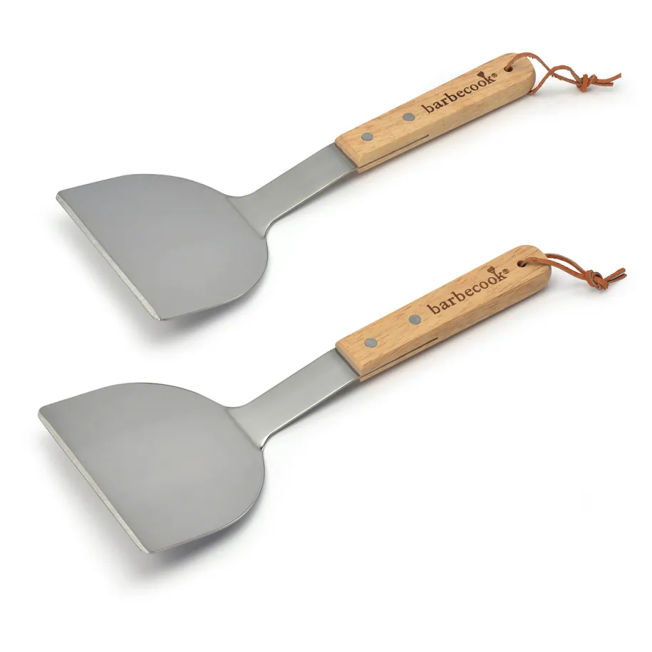 Barbecook plancha stekespader sett med 2 FSC-tre