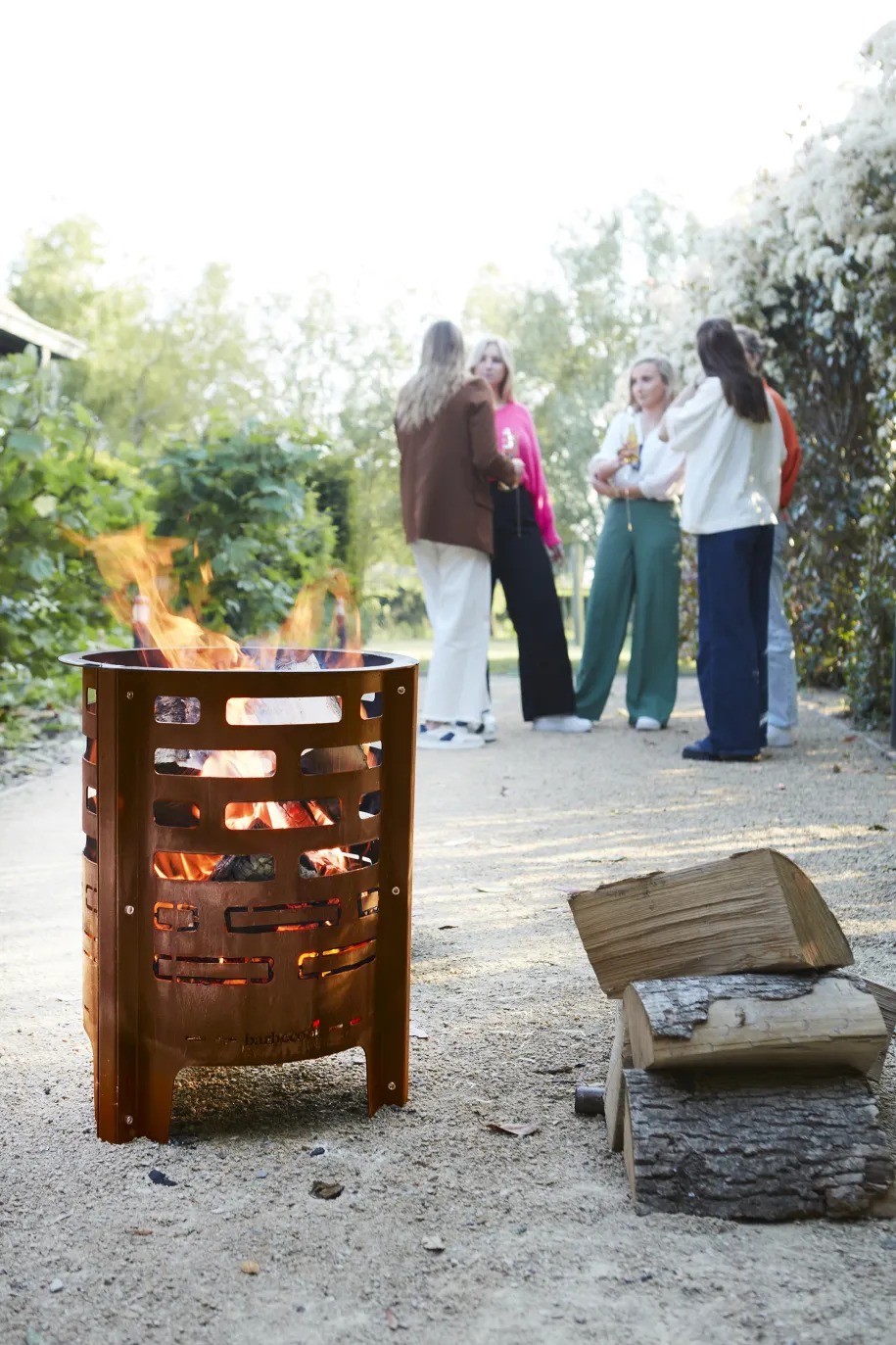 Barbecook Jules bålpanne i cortenstål