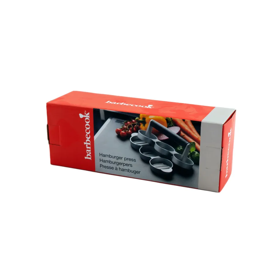 Barbecook Mini hamburgerpresse for 3 burgere