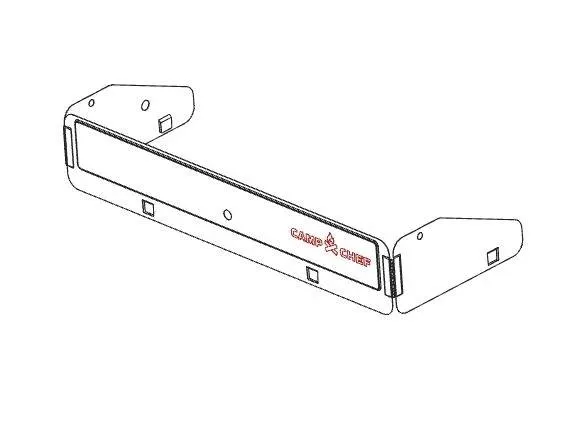Camp Chef Cooking System Windscreen vindskjerm 14 tommer