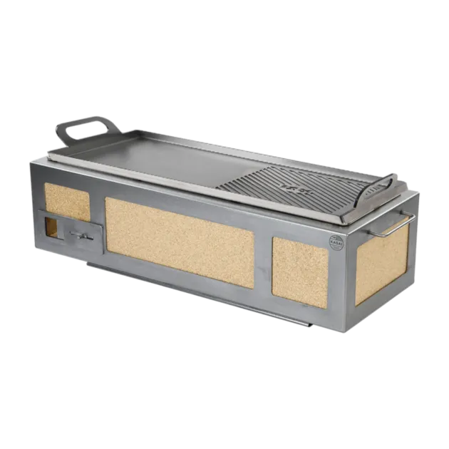 Kasai Konro Grill 50/50 Plancha Edition konrogrill med plancha